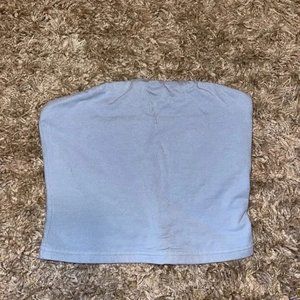 Aritzia Dune Blue 90s Tube Top by TNA